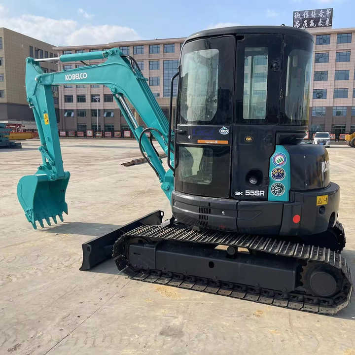 Used Mini Kobelco Sk55 5tons Excavator for Sale Used Construction Machinery Export - Ekskavatorius: foto 1 Used Mini Kobelco Sk55 5tons Excavator for Sale Used Construction Machinery Export - Ekskavatorius: foto 1