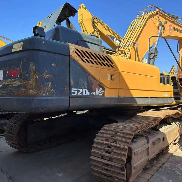 Ekskavatorius Used Original Korea Brand hyundai 520-9 Excavator for Sale: foto 1