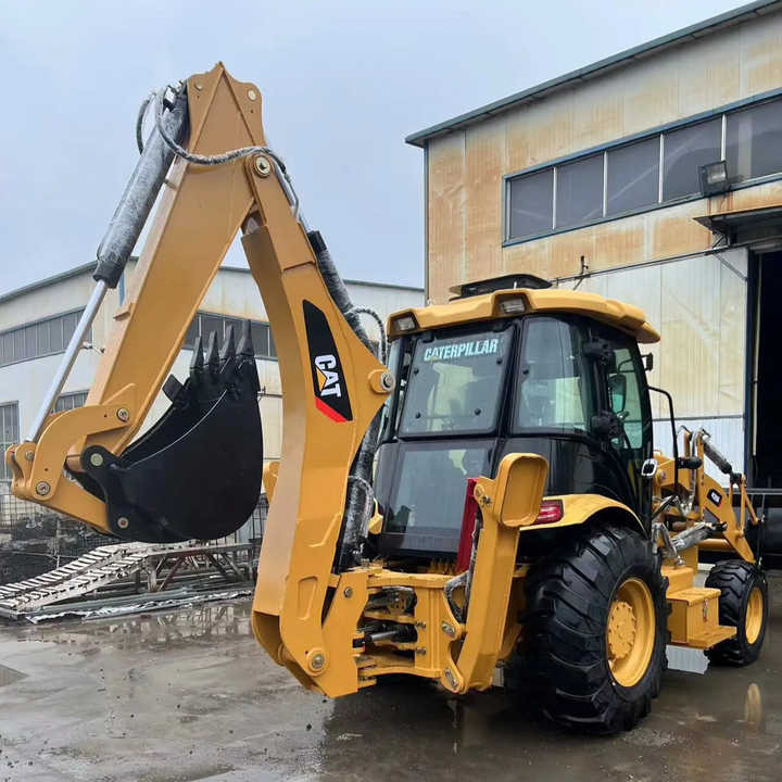 Used Wheel Loader CAT420F Caterpillar 420F Construction Machinery Mini Wheel Skid Steer Loader in Stock - Ratinis krautuvas: foto 3 Used Wheel Loader CAT420F Caterpillar 420F Construction Machinery Mini Wheel Skid Steer Loader in Stock - Ratinis krautuvas: foto 3