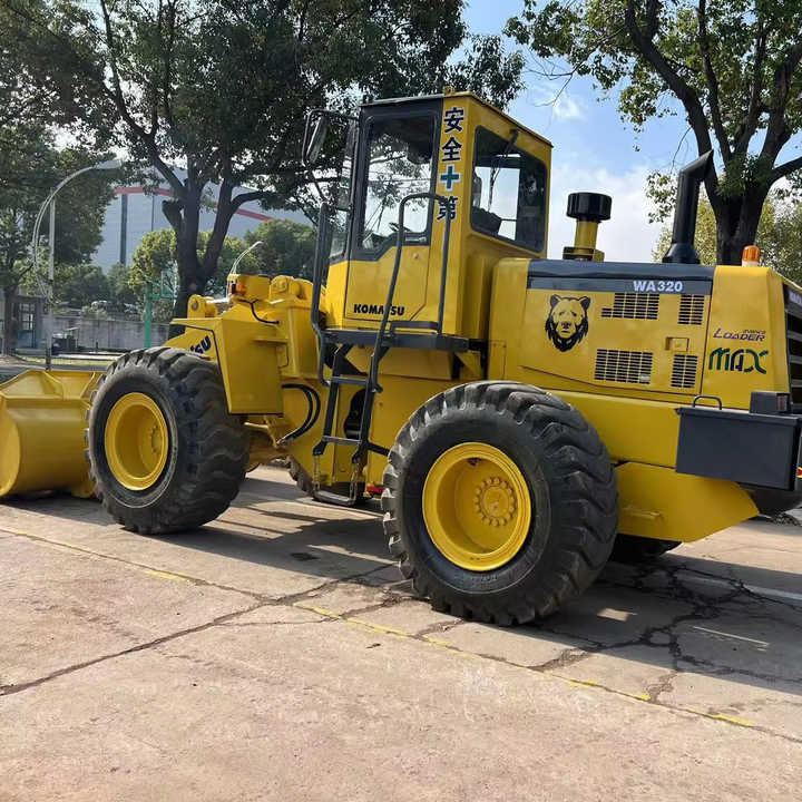 Used komatsu Wa320-3 Wheel Loader Second Hand Machine Popular Brand komatsu Hydraulic Machinery - Ratinis krautuvas: foto 1 Used komatsu Wa320-3 Wheel Loader Second Hand Machine Popular Brand komatsu Hydraulic Machinery - Ratinis krautuvas: foto 1