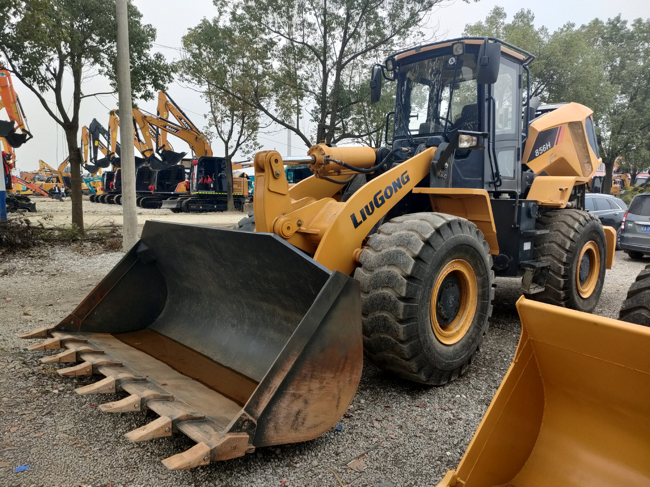 WHEEL LOADER Used Liugong856h Wheel Loader Machine Mini Telehandler Used Liugong Wheel Loader Cummins Engine Loader - Ratinis krautuvas: foto 4 WHEEL LOADER Used Liugong856h Wheel Loader Machine Mini Telehandler Used Liugong Wheel Loader Cummins Engine Loader - Ratinis krautuvas: foto 4