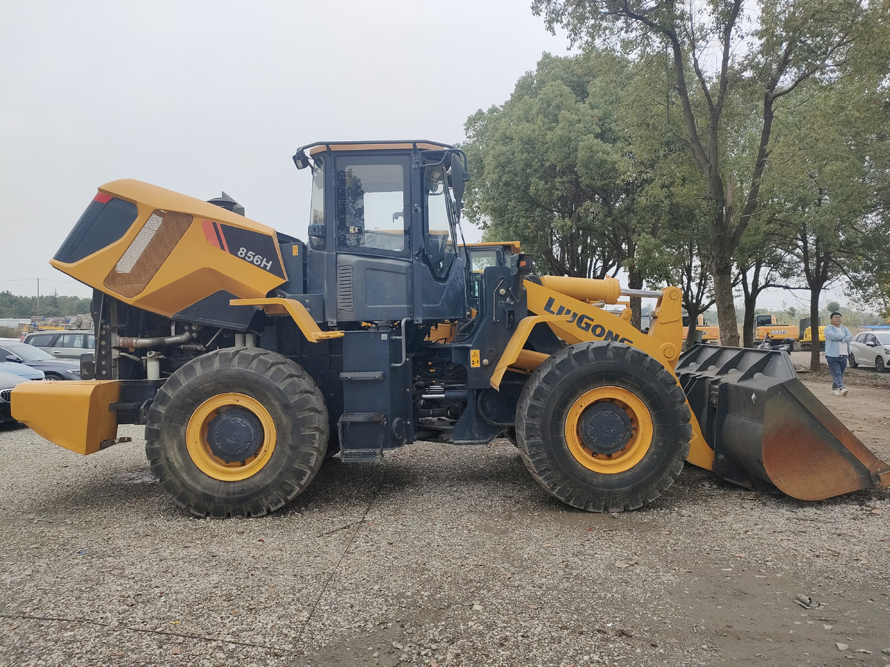 WHEEL LOADER Used Liugong856h Wheel Loader Machine Mini Telehandler Used Liugong Wheel Loader Cummins Engine Loader - Ratinis krautuvas: foto 1 WHEEL LOADER Used Liugong856h Wheel Loader Machine Mini Telehandler Used Liugong Wheel Loader Cummins Engine Loader - Ratinis krautuvas: foto 1