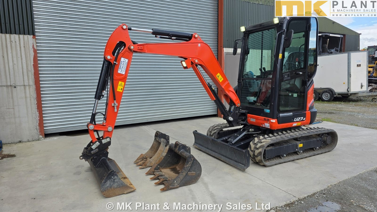 KUBOTA U27-4 - Mini ekskavatorius: foto 1 KUBOTA U27-4 - Mini ekskavatorius: foto 1