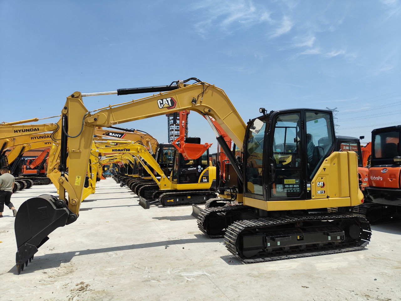 CATERPILLAR 307E - Vikšrinis ekskavatorius: foto 1 CATERPILLAR 307E - Vikšrinis ekskavatorius: foto 1