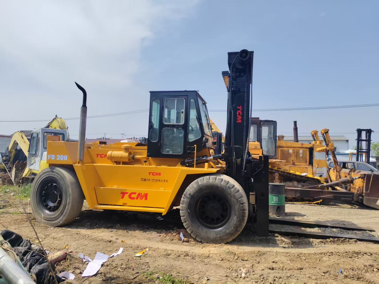 KOMATSU FD200 - Dyzelinis krautuvas: foto 2 KOMATSU FD200 - Dyzelinis krautuvas: foto 2