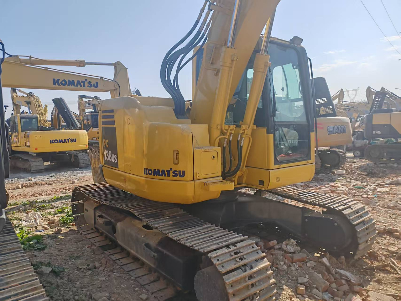 KOMATSU PC138US-8 - Vikšrinis ekskavatorius: foto 4 KOMATSU PC138US-8 - Vikšrinis ekskavatorius: foto 4