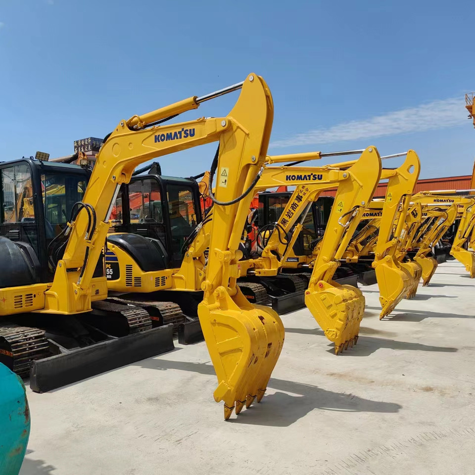 KOMATSU PC55MR - Vikšrinis ekskavatorius: foto 1 KOMATSU PC55MR - Vikšrinis ekskavatorius: foto 1