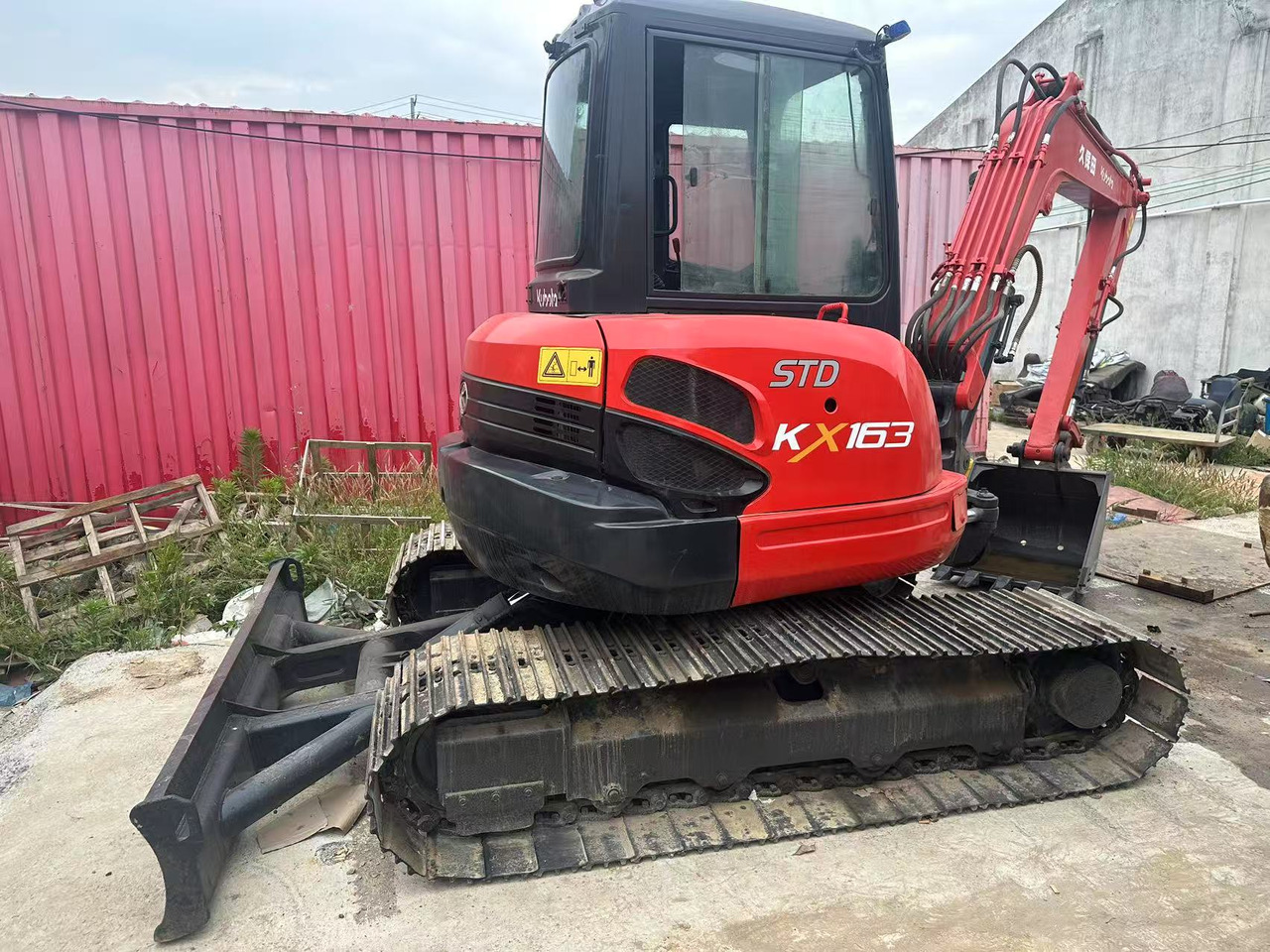 KUBOTA KX163 - Mini ekskavatorius: foto 4 KUBOTA KX163 - Mini ekskavatorius: foto 4
