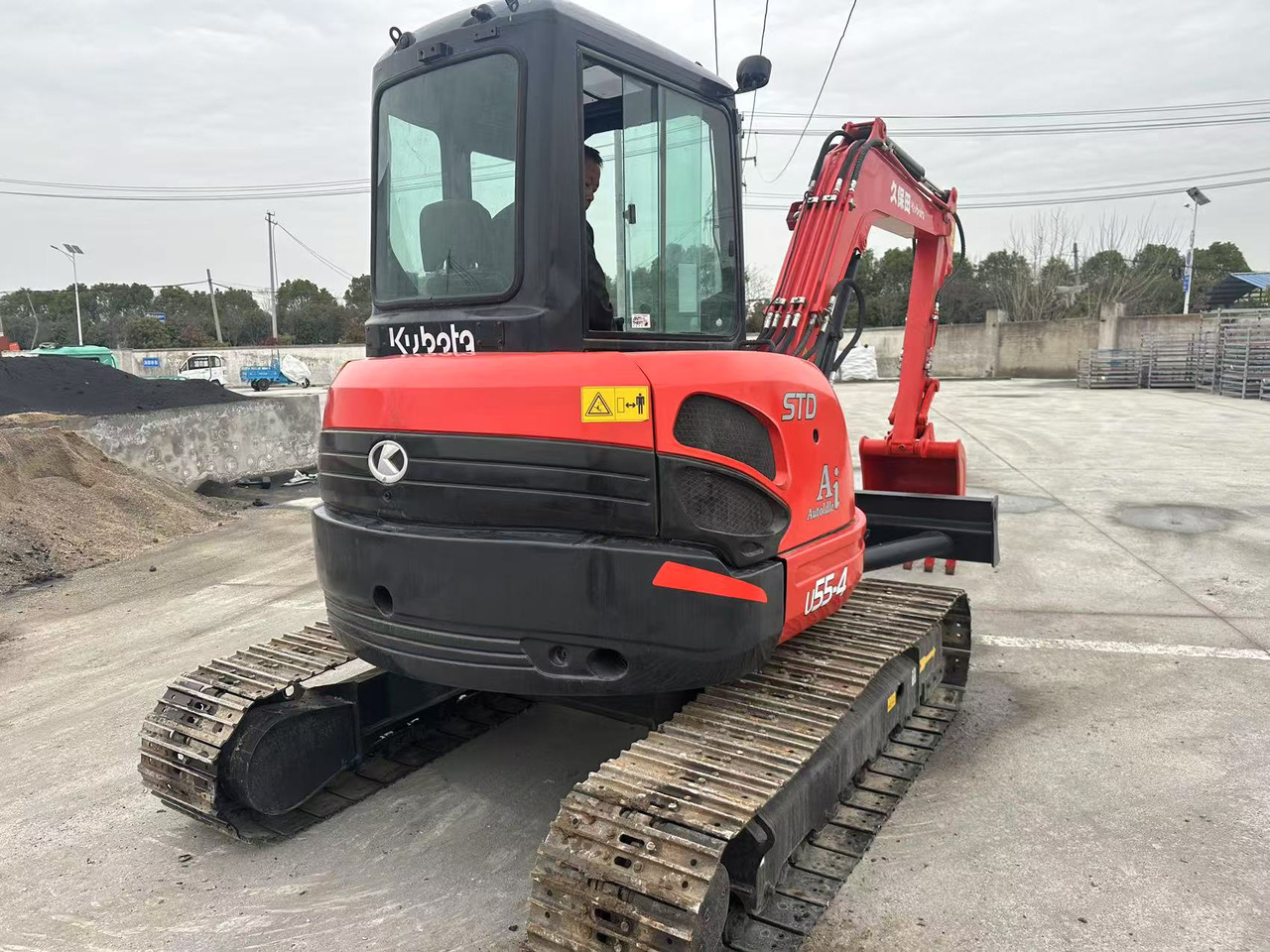 KUBOTA U55 - Mini ekskavatorius: foto 3 KUBOTA U55 - Mini ekskavatorius: foto 3