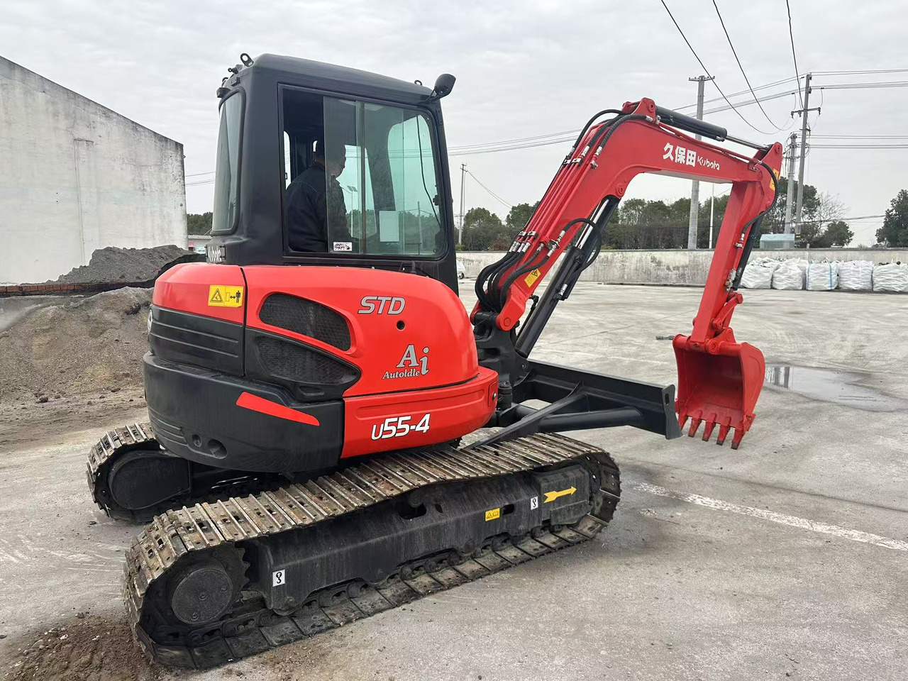 KUBOTA U55 - Mini ekskavatorius: foto 2 KUBOTA U55 - Mini ekskavatorius: foto 2