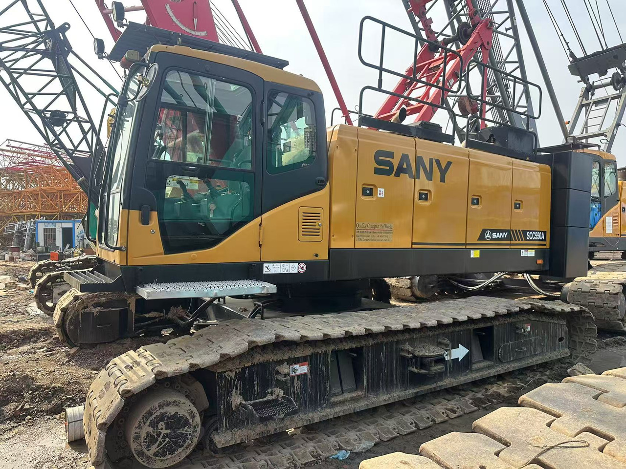 SANY 55-ton crawler crane - Vikšrinis kranas: foto 3 SANY 55-ton crawler crane - Vikšrinis kranas: foto 3