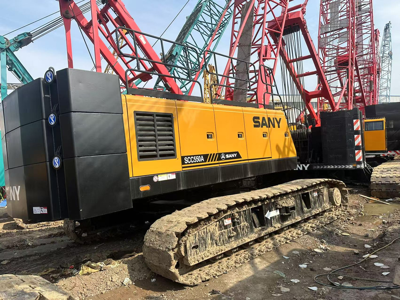 SANY 55-ton crawler crane - Vikšrinis kranas: foto 4 SANY 55-ton crawler crane - Vikšrinis kranas: foto 4