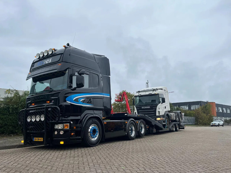 Louault auto/trucktransporter - Autovežis puspriekabė: foto 2 Louault auto/trucktransporter - Autovežis puspriekabė: foto 2