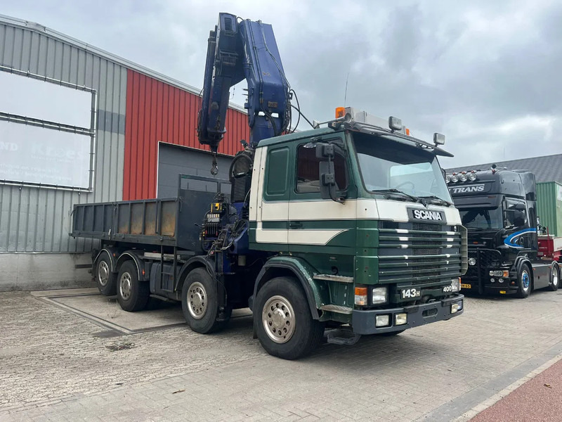 Scania R143-400 V8 143 v8 - Sunkvežimis su kranu: foto 2 Scania R143-400 V8 143 v8 - Sunkvežimis su kranu: foto 2