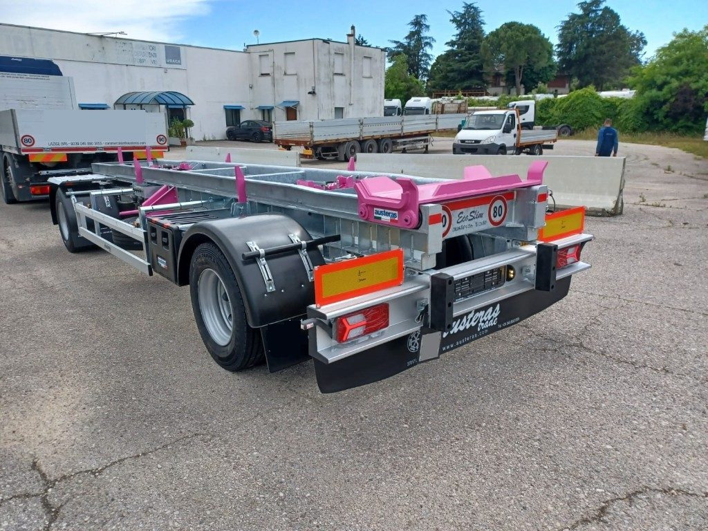 AUSTERAS RIMORCHIO ECOSLIM SCARRABILE ZINCATO - Kablio/ Skip loader priekaba: foto 1 AUSTERAS RIMORCHIO ECOSLIM SCARRABILE ZINCATO - Kablio/ Skip loader priekaba: foto 1