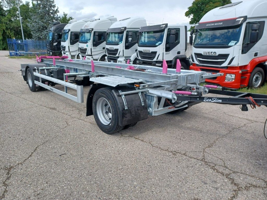 AUSTERAS RIMORCHIO ECOSLIM SCARRABILE ZINCATO - Kablio/ Skip loader priekaba: foto 5 AUSTERAS RIMORCHIO ECOSLIM SCARRABILE ZINCATO - Kablio/ Skip loader priekaba: foto 5