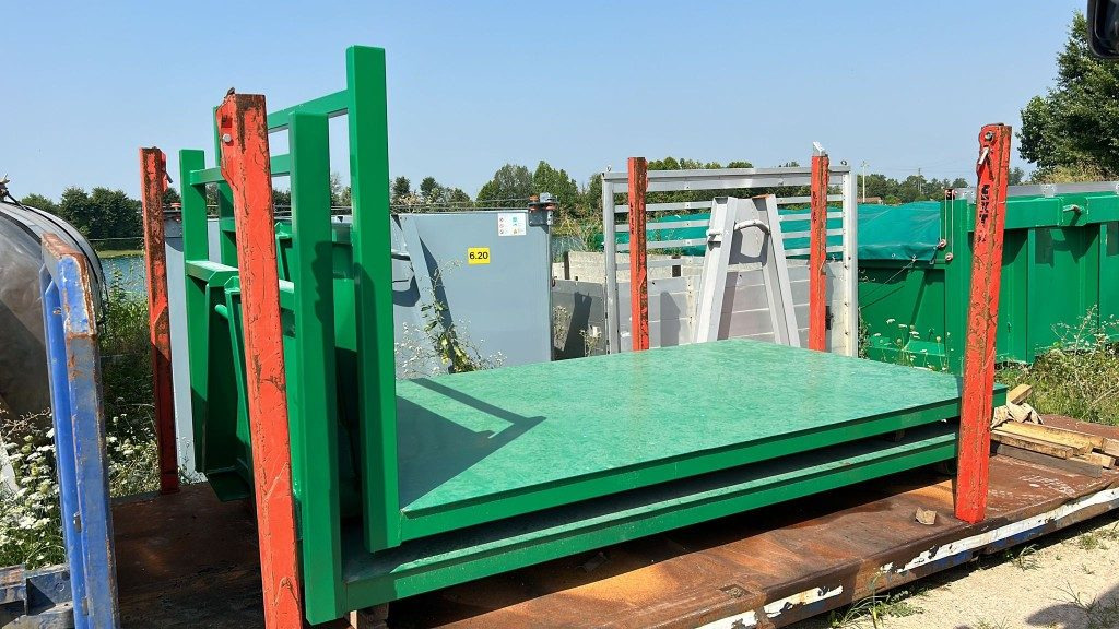 CONTAINER SCARRABILE NUOVO A PIANALE SENZA SPONDE - Užtraukiamas konteineris: foto 1 CONTAINER SCARRABILE NUOVO A PIANALE SENZA SPONDE - Užtraukiamas konteineris: foto 1