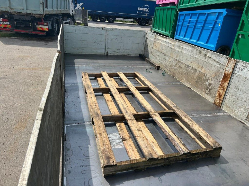 CONTAINER SCARRABILE USATO A PIANALE CON SPONDE - Užtraukiamas konteineris: foto 5 CONTAINER SCARRABILE USATO A PIANALE CON SPONDE - Užtraukiamas konteineris: foto 5