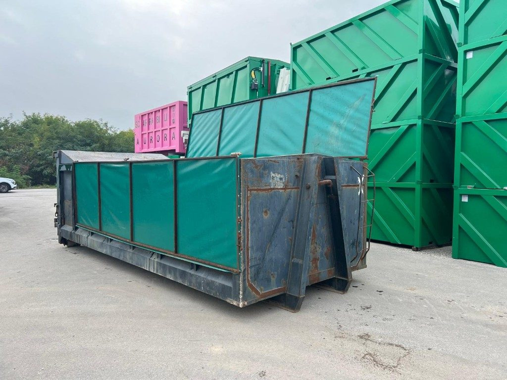 CONTAINER SCARRABILE USATO CON COPERCHIO - Užtraukiamas konteineris: foto 3 CONTAINER SCARRABILE USATO CON COPERCHIO - Užtraukiamas konteineris: foto 3