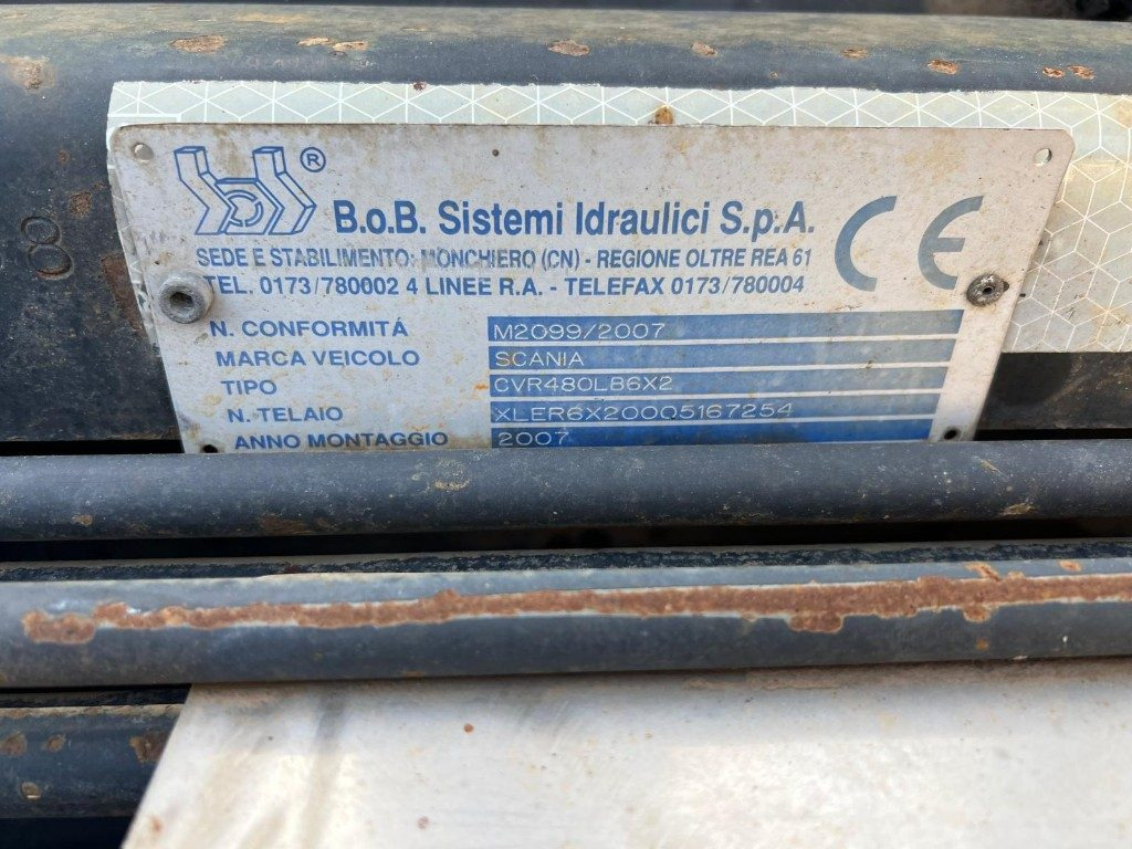 Hook-lift sunkvežimis SCANIA R480 USATO SCARRABILE 6X2: foto 9