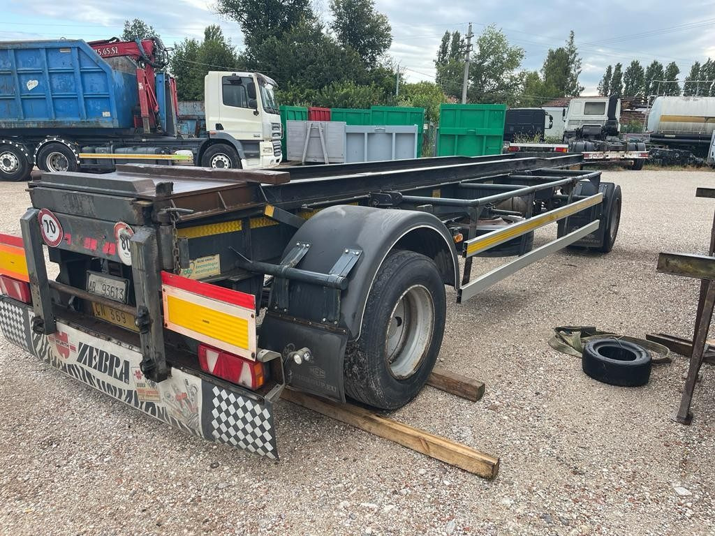 ZORZI RIMORCHIO ZORZI 20R070 SCARRABILE BALESTRATO - Kablio/ Skip loader priekaba: foto 1 ZORZI RIMORCHIO ZORZI 20R070 SCARRABILE BALESTRATO - Kablio/ Skip loader priekaba: foto 1