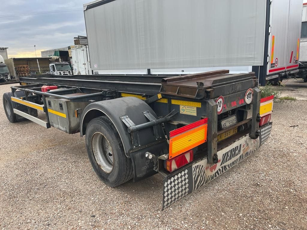 ZORZI RIMORCHIO ZORZI 20R070 SCARRABILE BALESTRATO - Kablio/ Skip loader priekaba: foto 2 ZORZI RIMORCHIO ZORZI 20R070 SCARRABILE BALESTRATO - Kablio/ Skip loader priekaba: foto 2
