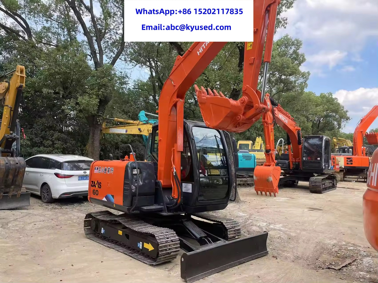 HITACHI ZX60 - Ekskavatorius: foto 2 HITACHI ZX60 - Ekskavatorius: foto 2