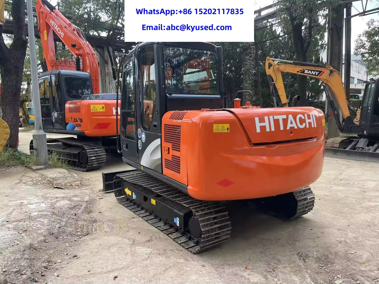 HITACHI ZX60 - Ekskavatorius: foto 4 HITACHI ZX60 - Ekskavatorius: foto 4