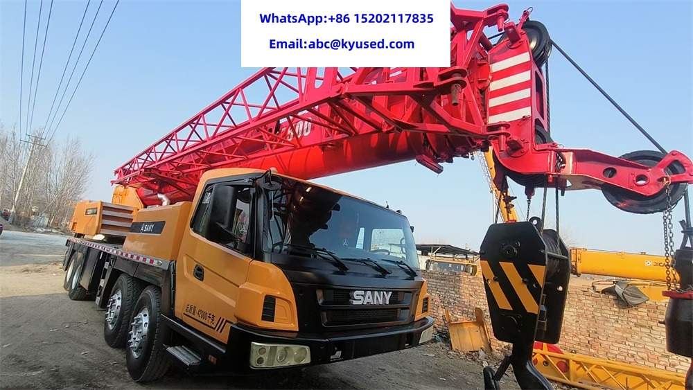 SANY STC250 STC500 STC750 STC800 STC1000 25TON 30TON 50T 75TON 80TON 100TON TRUCK CRANE - Autokranas: foto 2 SANY STC250 STC500 STC750 STC800 STC1000 25TON 30TON 50T 75TON 80TON 100TON TRUCK CRANE - Autokranas: foto 2