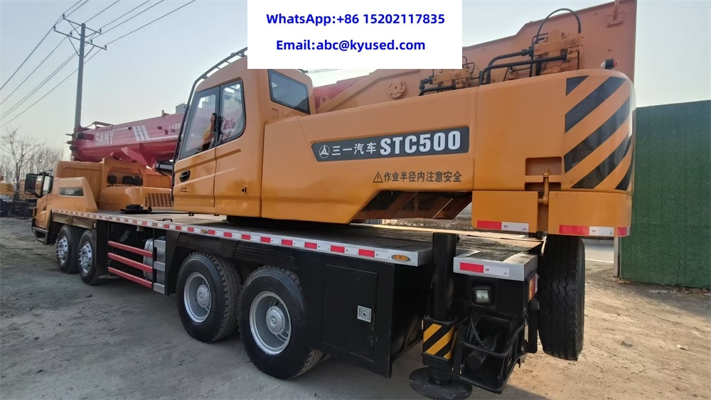 SANY STC250 STC500 STC750 STC800 STC1000 25TON 30TON 50T 75TON 80TON 100TON TRUCK CRANE - Autokranas: foto 4 SANY STC250 STC500 STC750 STC800 STC1000 25TON 30TON 50T 75TON 80TON 100TON TRUCK CRANE - Autokranas: foto 4
