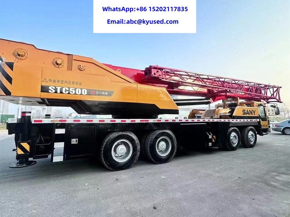 Autokranas SANY STC500 STC750 STC800 STC1000 STC250 25TON 50TON 75T 80T 100T: foto 6