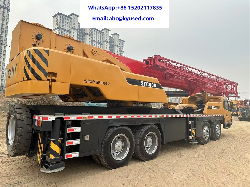 SANY STC750 STC800 STC500 STC250 25ton 50ton 75ton 80ton - Autokranas: foto 4 SANY STC750 STC800 STC500 STC250 25ton 50ton 75ton 80ton - Autokranas: foto 4