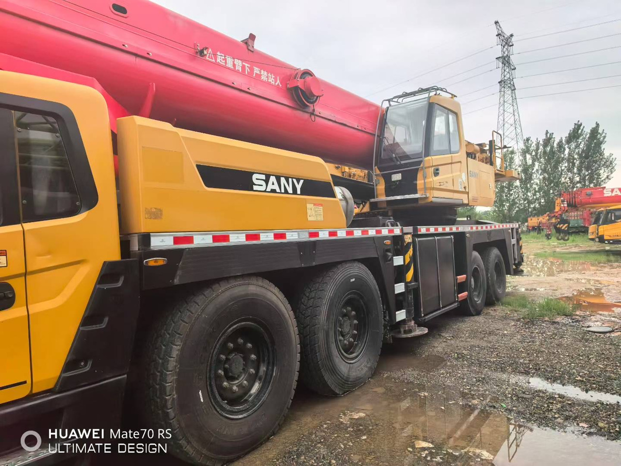 Autokranas SANY STC800T5 80 ton STC800T6 STC800 STC750 truck crane: foto 6