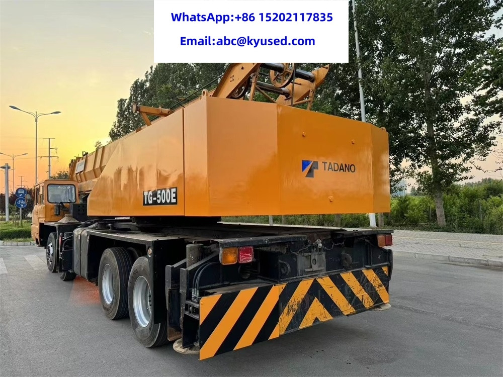 TADANO TG500E TG700E TG1000 TL250E TL300E 25TON 30TON 50TON 70T 100TON - Autokranas: foto 4 TADANO TG500E TG700E TG1000 TL250E TL300E 25TON 30TON 50TON 70T 100TON - Autokranas: foto 4