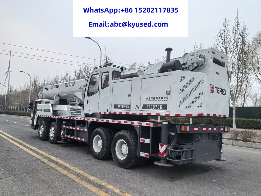 TEREX TTC070G QY70K XCT70 QY70KC ZTC700V TG700E NK700E 70ton - Autokranas: foto 3 TEREX TTC070G QY70K XCT70 QY70KC ZTC700V TG700E NK700E 70ton - Autokranas: foto 3