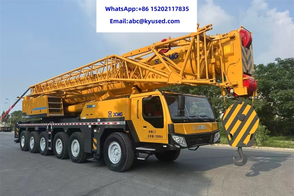 XCMG QAY160 QY160 XCA160 XCT160 150ton 130ton 180t 200t 220t 160ton all terrain crane - Visureigis kranas: foto 2 XCMG QAY160 QY160 XCA160 XCT160 150ton 130ton 180t 200t 220t 160ton all terrain crane - Visureigis kranas: foto 2