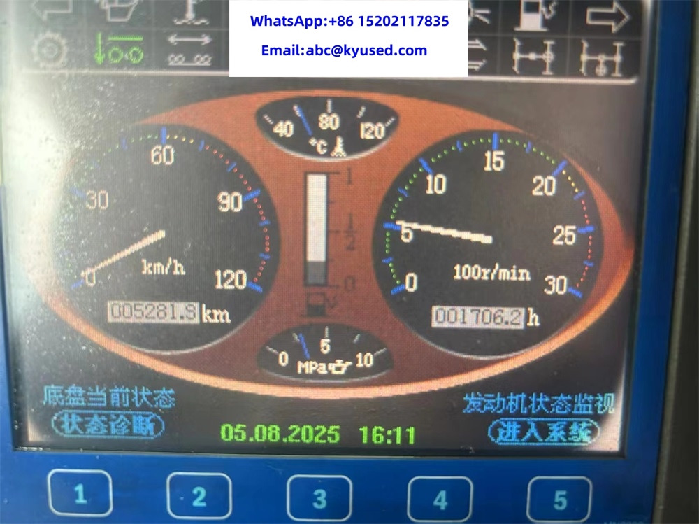 Visureigis kranas XCMG QY100K QY110K QY130K QY160K QAY160 QAY180 QAY200 100T 110T 120T 130T 160TON 180T 150T CRANE: foto 12