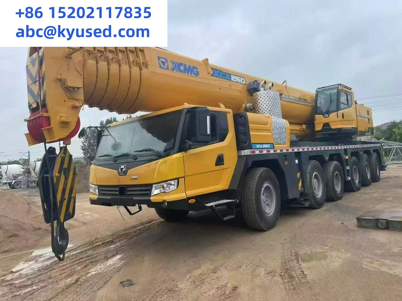 XCMG XCA300 XCA260 300ton 260ton 250ton 220ton 200ton 180ton used crane - Visureigis kranas: foto 1 XCMG XCA300 XCA260 300ton 260ton 250ton 220ton 200ton 180ton used crane - Visureigis kranas: foto 1