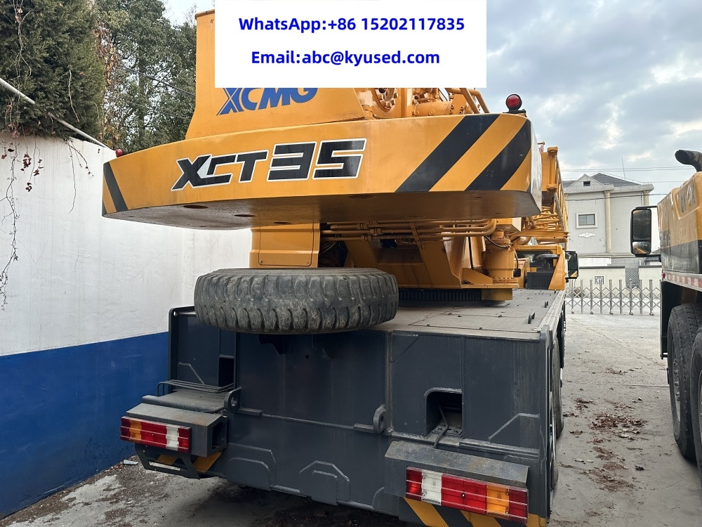 Autokranas XCMG XCT35L5 QY35K 35Ton 30ton xct30 xct25 xct50: foto 8 Autokranas XCMG XCT35L5 QY35K 35Ton 30ton xct30 xct25 xct50: foto 8