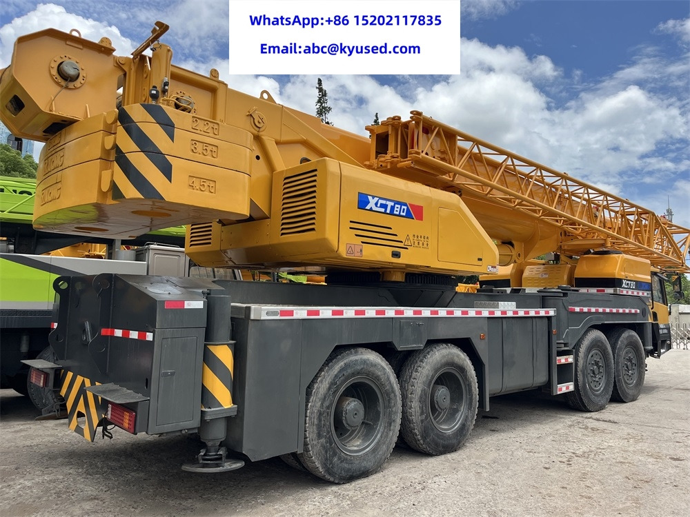 XCMG XCT80 80Tons XCT75 XCT70 XCT50 XCT55 XCT35 XCT25 25T 35T 50T 70T 55T 80TON CRANE - Autokranas: foto 4 XCMG XCT80 80Tons XCT75 XCT70 XCT50 XCT55 XCT35 XCT25 25T 35T 50T 70T 55T 80TON CRANE - Autokranas: foto 4