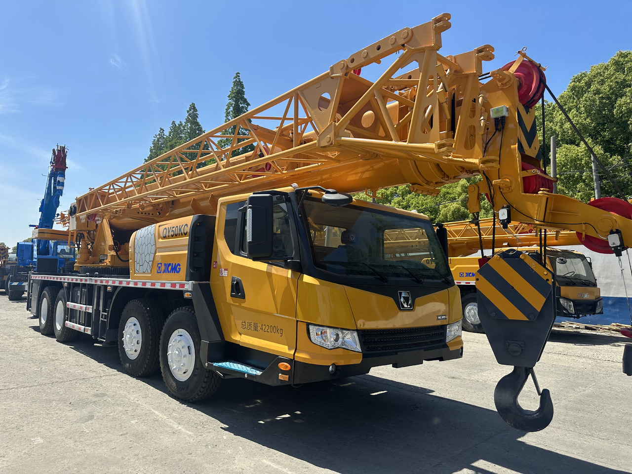 XCMG qy50kc qy50k xct55 qy55kc qy25k5c 50ton 55 ton 70 ton 85 ton 90 ton 100 ton 110 ton 130 ton truck crane - Autokranas: foto 2 XCMG qy50kc qy50k xct55 qy55kc qy25k5c 50ton 55 ton 70 ton 85 ton 90 ton 100 ton 110 ton 130 ton truck crane - Autokranas: foto 2