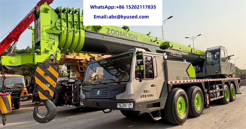 ZOOMLION ZTC800V - Autokranas: foto 1 ZOOMLION ZTC800V - Autokranas: foto 1