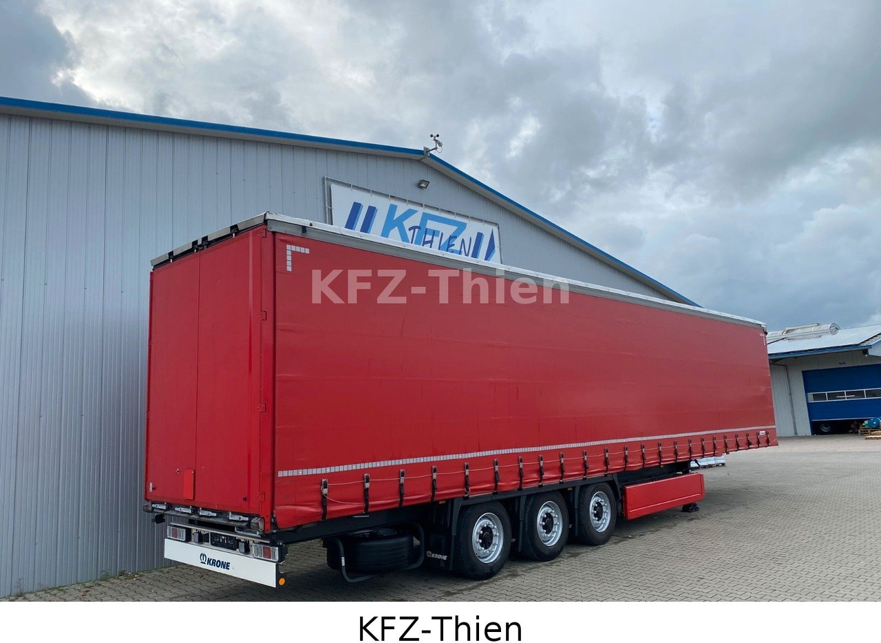 Krone SDP27 | Liftachse, BPW, Bordwände, Palettenkaste - Tentinė puspriekabė: foto 4 Krone SDP27 | Liftachse, BPW, Bordwände, Palettenkaste - Tentinė puspriekabė: foto 4