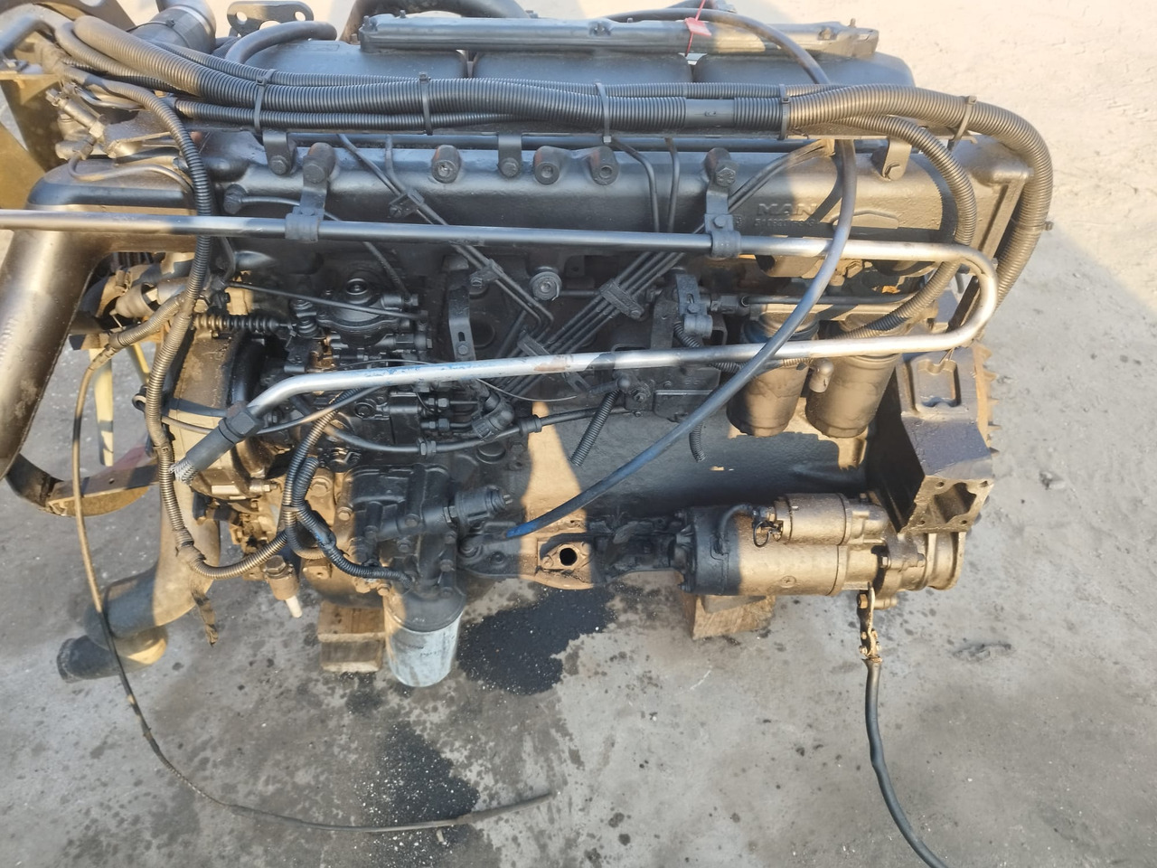 MAN TGA, TGX, TGL, TGM, L 2000 - Variklis: foto 4 MAN TGA, TGX, TGL, TGM, L 2000 - Variklis: foto 4