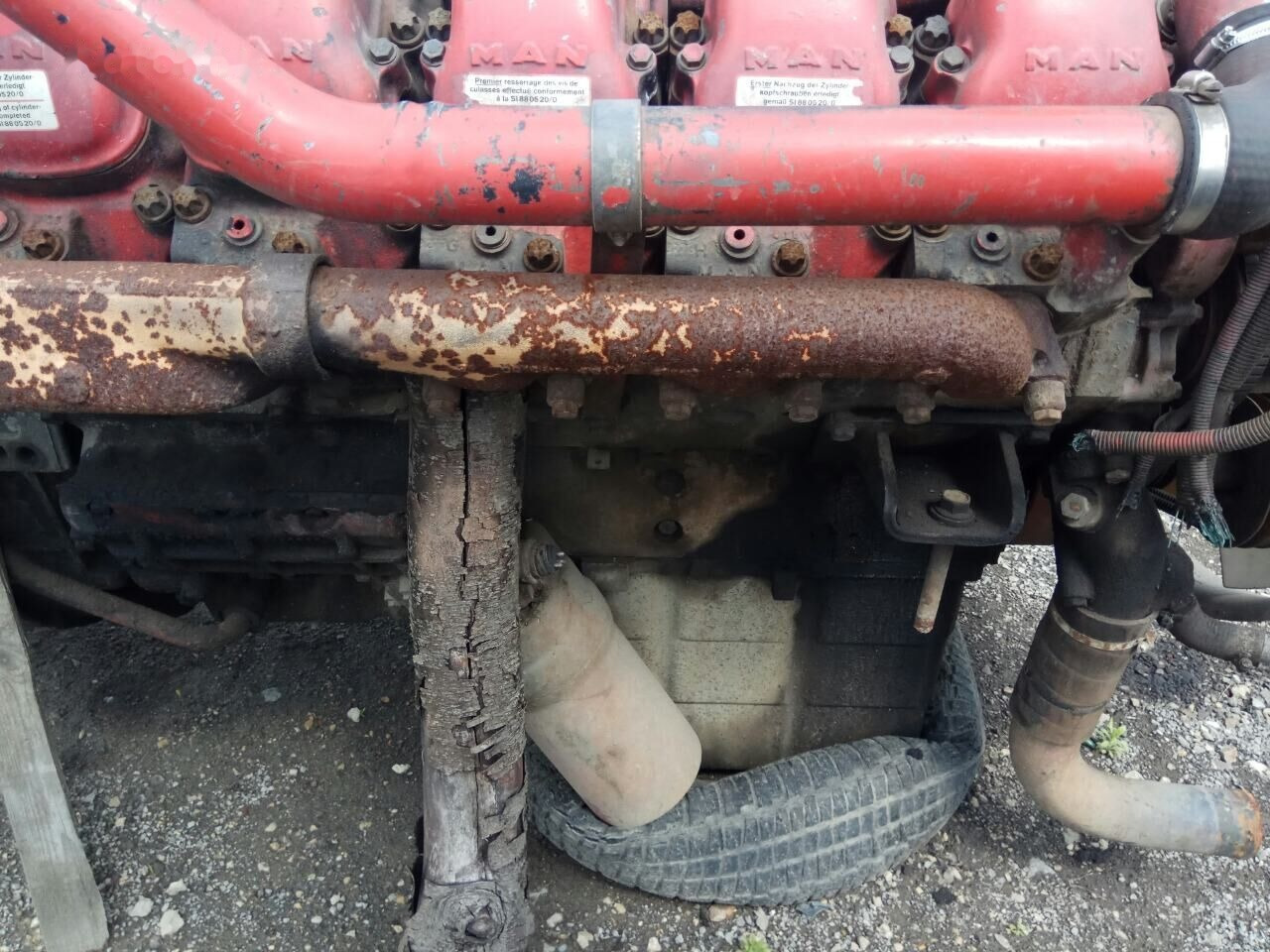 MAN D2840 LF01 MAN F90 - Variklis - Sunkvežimis: foto 3 MAN D2840 LF01 MAN F90 - Variklis - Sunkvežimis: foto 3