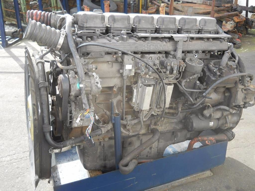 Scania DT1202 L01 470 E3 Scania 124 - Variklis - Sunkvežimis: foto 1 Scania DT1202 L01 470 E3 Scania 124 - Variklis - Sunkvežimis: foto 1