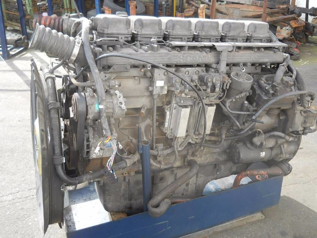 Scania DT1202 Scania 124 HPI 470 E3 - Variklis - Sunkvežimis: foto 1 Scania DT1202 Scania 124 HPI 470 E3 - Variklis - Sunkvežimis: foto 1