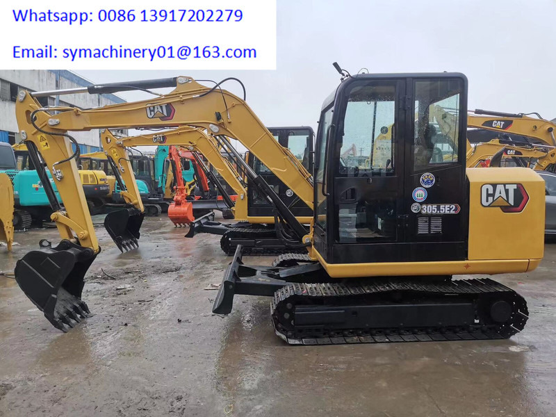 Caterpillar 305.5E2 - Mini ekskavatorius: foto 1 Caterpillar 305.5E2 - Mini ekskavatorius: foto 1