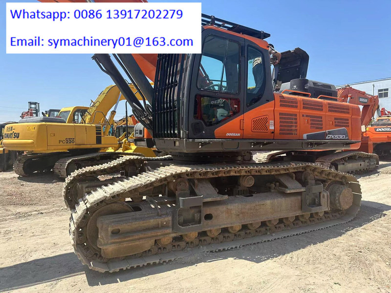Doosan DX520 - Vikšrinis ekskavatorius: foto 2 Doosan DX520 - Vikšrinis ekskavatorius: foto 2