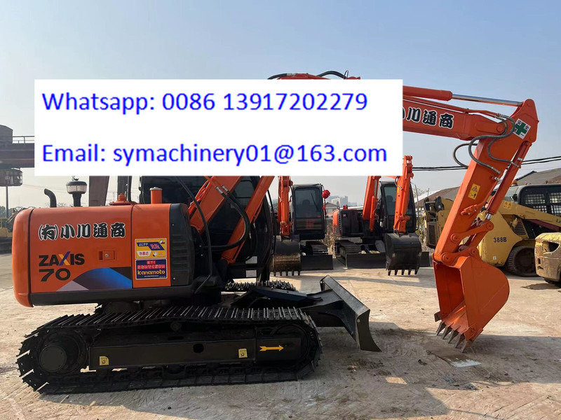 Hitachi ZX70 - Mini ekskavatorius: foto 5 Hitachi ZX70 - Mini ekskavatorius: foto 5